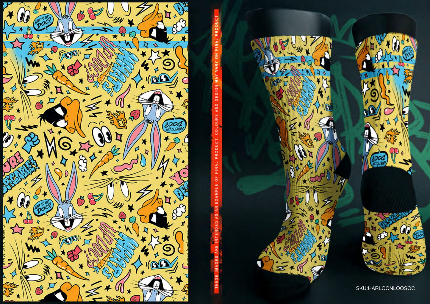 Looney Pattern - HARLOONLOOSOC